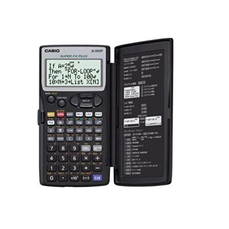 Casio FX-5800P 10+2 Haneli 664 Fonksiyonlu Bilimsel Hesap Makinesi